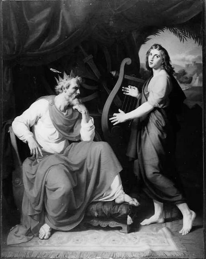 David alla corte di Saul - Museo della Reggia di Caserta
